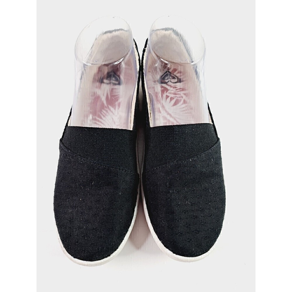 ROXY DANARIS SLIP ON COMFORT SHOES WOMEN'S BLACK SIZE 6.5 - Picture 2 of 8